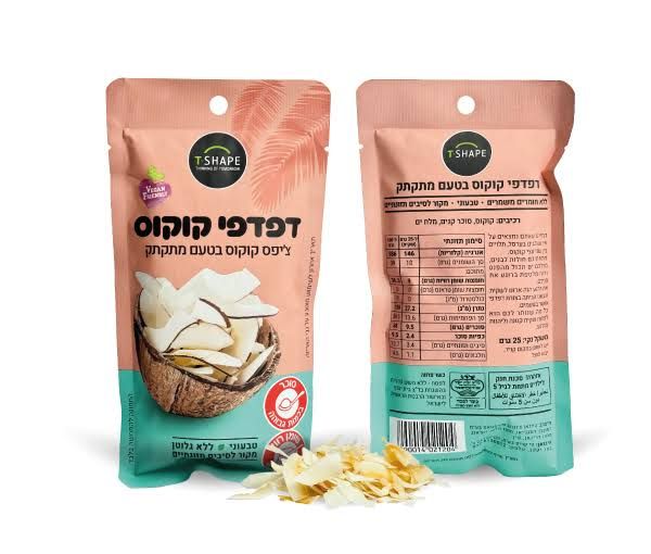 דפדפי קוקוס בטעם מתקתק 