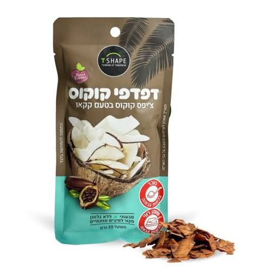 דפדפי קוקוס בטעם קקאו 