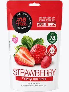 חטיף תות קראנצ'י